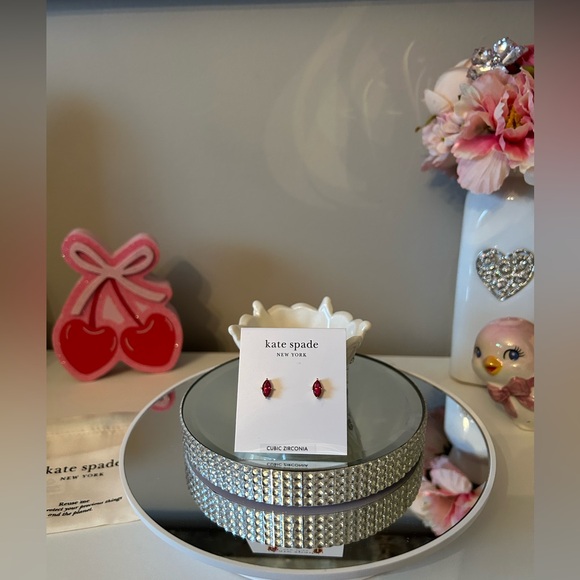 kate spade Jewelry - NWT! Kate Spade Signature Solitaire Stud Earrings